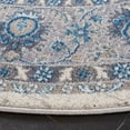 thumbnail image 3 of SAFAVIEH Sofia Derrick Oriental Area Rug, Ivory/Blue, 6'7" x 6'7" Round, 3 of 8