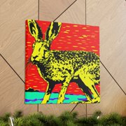Jackrabbit Pop Art - Canvas