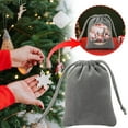 thumbnail image 2 of Summercome Mini Gift Bags, 10 Pack Velvet Drawstring Bags for Christmas Wedding Gift Bags Velvet Cloth Jewelry Pouches (2.75” x 3.54” , Red), 2 of 8