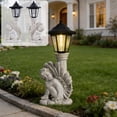 thumbnail image 1 of Bowayaoa Solar Powered Resin Angel Garden Statue with LED Light, Outdoor Decor for Patio Pathways Yard Memorial Gift, 1 of 7