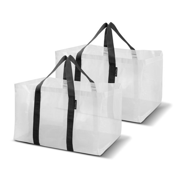 Cesta CleverMade 76L Transparente