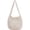 Beige, variant on NCY Grunge Crochet Tote Bag Y2K Shoulder Handbags Fairycore Hobo Bag Aesthetic Crossbody Bags Alt Purse Accessories