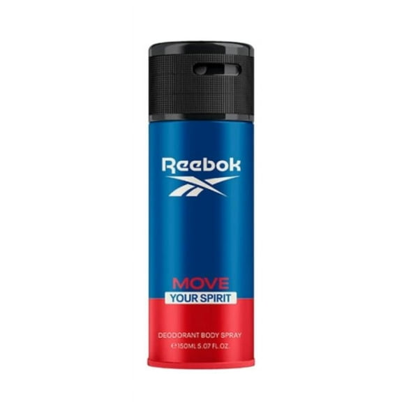 Reebok Men's Move Your Spirit Deodorant Body Spray 5.0 oz Fragrances 8436581946147