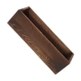 thumbnail image 1 of ZheElen Rustic Wood Planter Box Rectangle Flowerpot Showcasing In Any Setting Plant Container Vegetable Planting Box Brown 35x11x8.5cm, 1 of 6