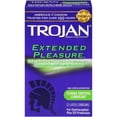 thumbnail image 4 of Durex Prolong + Trojan Extended Pleasures + Silver Lunamax Pocket Case, Climax Control Latex Condoms 24 Total Condoms, 4 of 7