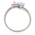 thumbnail image 5 of Rings for Women Silver 316L Stainless Steel DA270 - AAA Grade Cubic Zirconia in Multi Color, 5 of 6