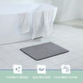 thumbnail image 5 of Vellux Bliss Memory Foam Bath Rug, 20" x 30", Midnight Black, 5 of 8