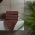 thumbnail image 4 of Tens Towels Set de 12 Paños de Lavado, 12 × 12 pulgadas, Marrón, 4 of 9