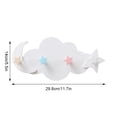 thumbnail image 3 of Bearachild Gancho en forma de nube fuerte y duradero de PP adecuado para todos los entornos Gancho de pared de nube de estrellas de PP duradero Almacenamiento y organización del hogar, 3 of 6