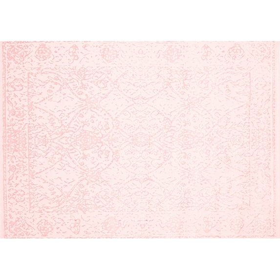 Ahgly Company Indoor Rectangle Solid Red Modern Area Rugs, 3' x 5'