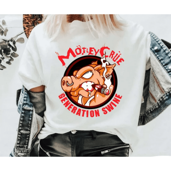 Motley Crue T-Shirt Men Women t shirt, halloween gift, new