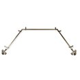thumbnail image 3 of Ireland 13/16" Bay Window curtain rod 20"-36", 38"-72" - Antique Brass,(ABay-72-4), 3 of 3