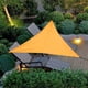 thumbnail image 3 of Xihbxyly Toldo Vela Parasol con Revestimiento Plateado, Protección Uv, Solución para El Confort En El Jardín, Sombra para Barbacoas Al Aire Libre, Frescor En Verano, Tamaño 3X3 M, 3 of 4