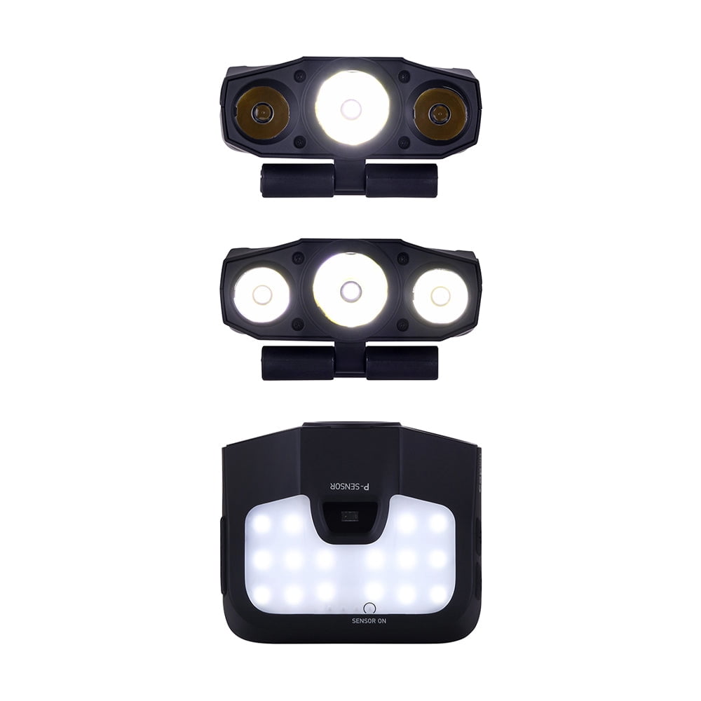 Claymore Capon 200H (Black) - LED Rechargeable Clip-On Cap Headlamp, Lightweight Hat Light for Camping, Running, Hiking, Emergency & Industrial Use, Waterproof, USB-C, 55 Hours of Battery Life.