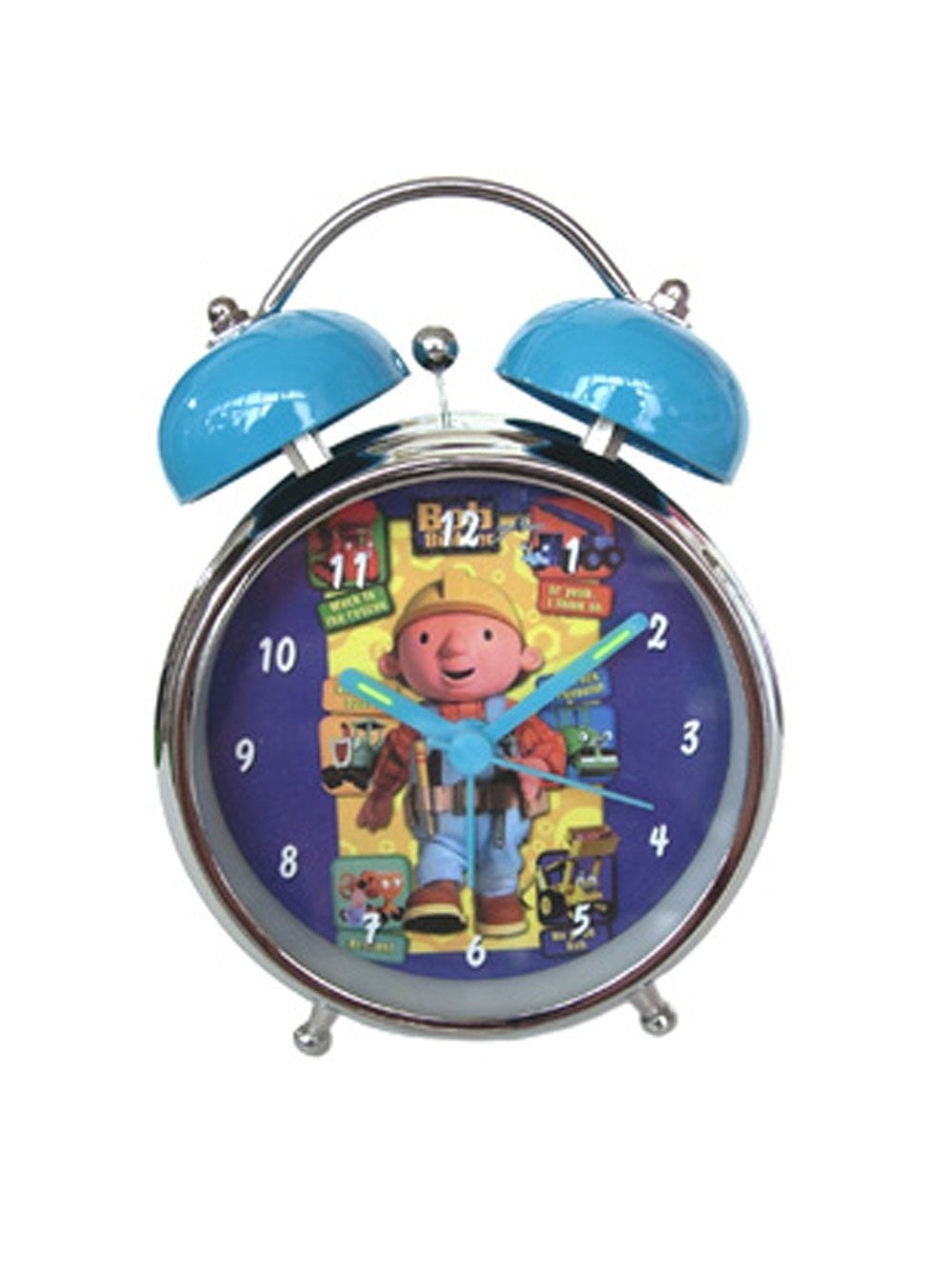 Bob the Builder Twin Bell Retro Alarm Clock