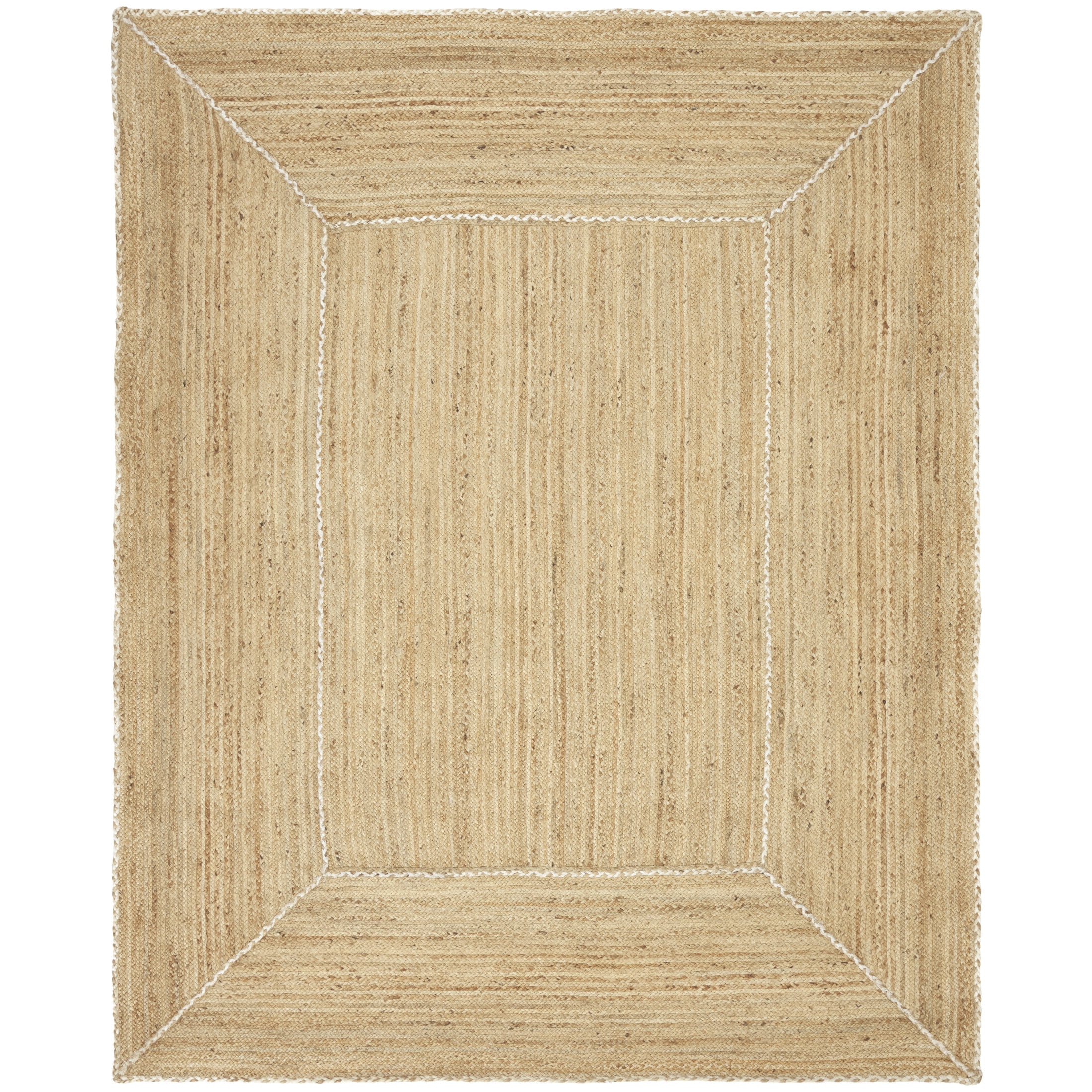 Nourison Terrazzo Jute 8' x 10' Natural Farmhouse Indoor Rug