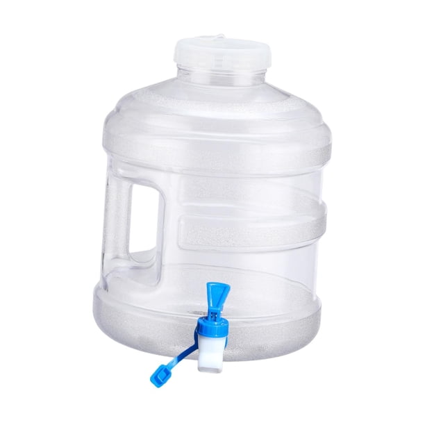 Bidón de agua para camping, multifuncional, reutilizable, de 11,3 litros, para beber, almacenar agua en la oficina, barbacoas y vehículos.