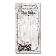 thumbnail image 2 of Crafted Creations Dear Santa Christmas List Dry Erase Memo Board - 16", 2 of 3
