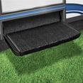 thumbnail image 2 of Prest-O-Fit 2-1072 Wraparound + Plus RV Step Rug Black 20 In. Wide, 2 of 3