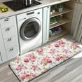thumbnail image 3 of Pioneer Flower Floral Print Pattern Kitchen Rug Mat,Kitchen Runner Rugs Non Skid Washable,Decorative Kitchen Floor Mats for Kitchen,Sink,Laundry,17"x47.2", 3 of 7