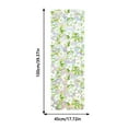 thumbnail image 2 of Pegatinas de Arcoíris con Flores Bohemias, Plantas y Hojas para Ventanas. Adhesivos Decorativos de Vinilo Electrostáticos para Ventanas., 2 of 5