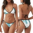 thumbnail image 3 of Fotbe Three White Geese Traje de Baño para Mujer de Dos Piezas – Bikini Sexy de Tirantes Tipo Halter con Diseño Triangular, 3 of 6