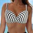 thumbnail image 2 of TOWED22 Women Underwire Bikini Top Only Push Up Swim Top Bra Swimsuit Tops Padded Bathing Suit Top-White,XXL, 2 of 9