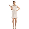 thumbnail image 2 of Time and Tru Women's Sleeveless Utility Shirt Dress, 2 of 5