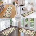 thumbnail image 6 of Yayeee Runner Rug for Bedroom 2'x6' Machine Washable Hallway Non Slip Mat, Pink Symmetrical Stars, 6 of 8