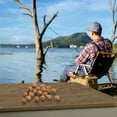 thumbnail image 3 of 20Pcs Carp Fishing Boilies Bait Cork Balls Boilies Pop-Ups for Ronnie Hair Rigs, 3 of 9