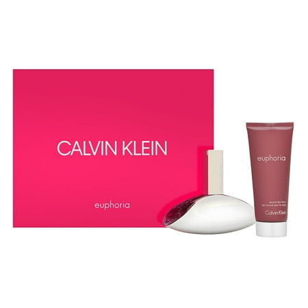 Euphoria Eyes - Euphoria by Calvin Klein for Women 2 Piece Set Includes: 3.4 oz Eau de Parfum Spray + 3.4 oz Sensual Skin Lotion
