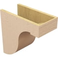 thumbnail image 5 of 9"W x 18"D x 18"H Classic Del Monte Rough Cedar Woodgrain TimberThane Corbel, Primed Tan, 5 of 6