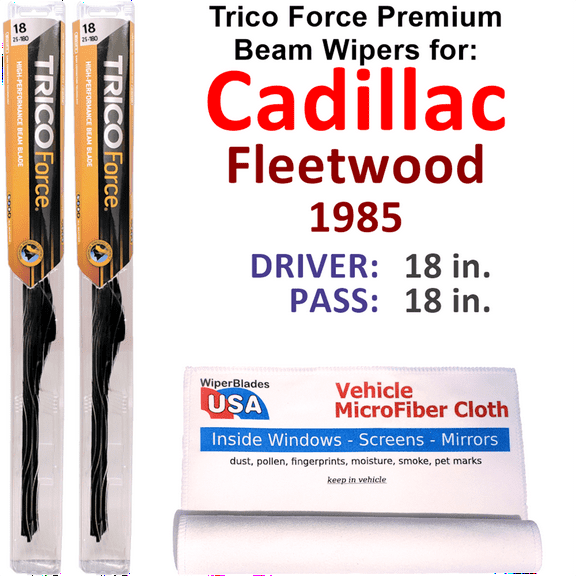 1985 Cadillac Fleetwood Performance Beam Wipers (Set of 2)