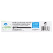 (2 pack) Great Value 25% Plant-Based Compostable Quart Bags, 25 Count