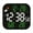 White green light, variant on Giaone Large Display Digital Alarm Clock Bedroom Desck Clock with Date Table Clocks