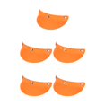 thumbnail image 1 of Speravity Visera para casco de moto con 3 broches, visera parasol naranja Type2 NO2, 1 of 1