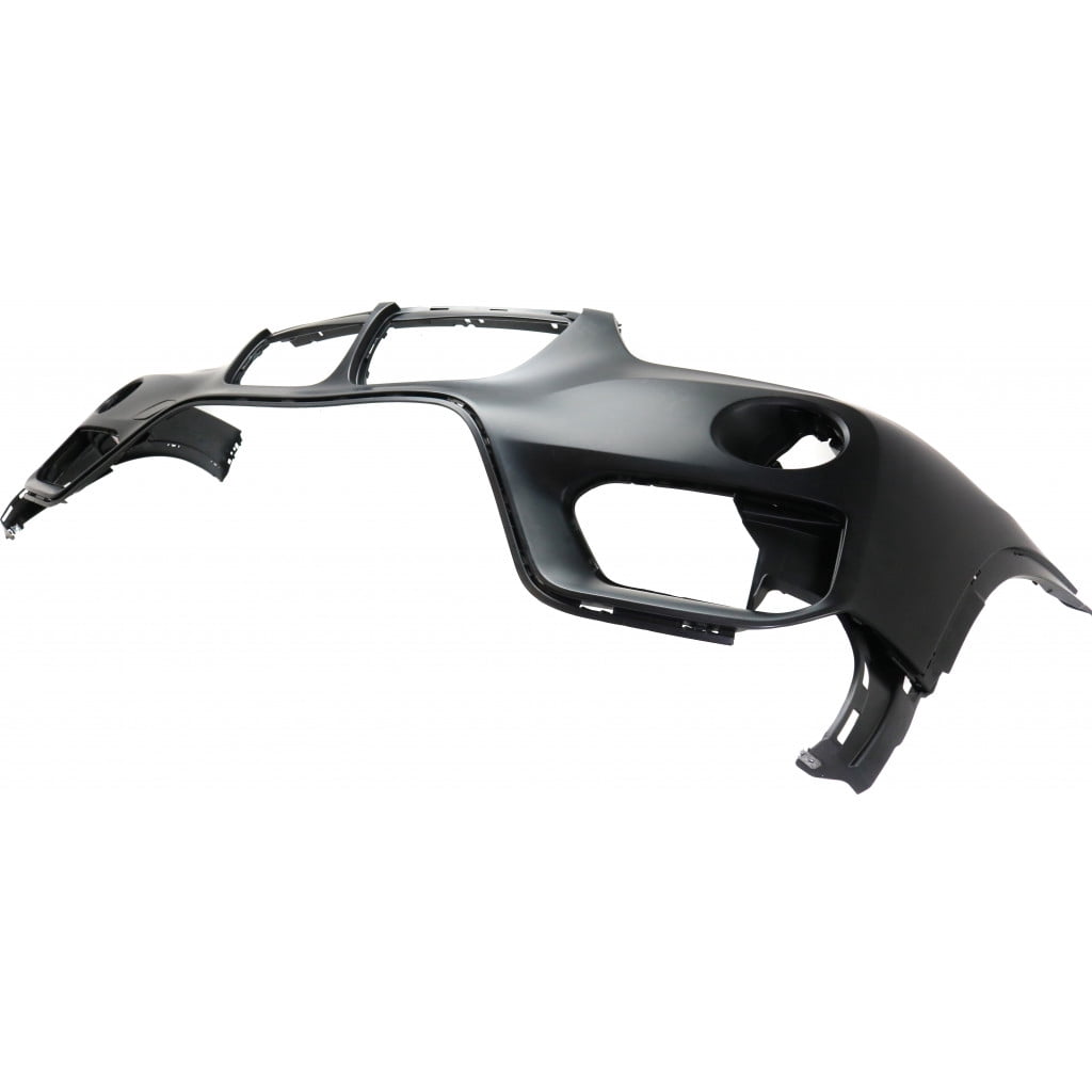 For BMW X1 Front Bumper Cover 2016 2017 2018 Upper | Primed | Plastic | w/o M Package | w/o Headlight Washer & Park Distance Control Sensor Holes | BM1014100 | 51117453562