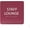 Burgandy, variant on ADA CENTRAL SIGNS - 6" X6" Staff Lounge Sign - ADA Compliant Tactile Graphics Grade 2 Braille Text Acrylic Wall Sign - Staff Privacy Signs for Offices, Hotels, Schools, Apartments, and Restaurants