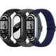 thumbnail image 1 of wonima11 Elastic Bands Compatible with Xiaomi Smart Band 10/9/8 for Women Men, Stretchy Solo Loop Soft Nylon Elastic Strap Replacement Wristband for Xiaomi Mi Band 10/9/8，3 PCS, 1 of 1