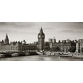 thumbnail image 4 of London Piggy Bank, Westminster Big Ben and Bridge Nostalgic Image British Antique Architecture, Ceramic Coin Bank Money Box for Cash Saving, 3.6" X 3.2", Sepia White, by Ambesonne, 4 of 4