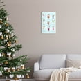 thumbnail image 2 of Christmas Cocktails Seasonal Menu Holiday Graphic Art Unframed Art Print Wall Art, 2 of 6