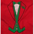 thumbnail image 2 of Ugly Christmas Santa's Elf Tuxedo Boys Kids T Shirt Tees Tops Teen Brisco Brands S, 2 of 5