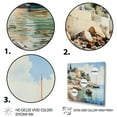 thumbnail image 3 of Designart "At Antibes French Seaside wall art IV" Nautical & Beach Floater Framed Wall Art Living Room, 3 of 7