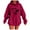 Red, variant on 2025 Tops Hoodies for Women Fall Fashion Hooded Sweatshirts Casual Loose Heart Butterflies Printed Outdoor Hoody Jackets Round Neck Long Sleeve Hoodie Pullover Winter Outwears with Pocket