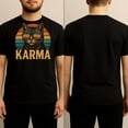 thumbnail image 2 of Karma Cat Retro Sunglasses - Funny Vintage Vibes T-Shirt, 2 of 4