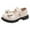 Z01 Beige, variant on Girls Shoes,Stylish Girls Casual Sneakers Lightweight Breathable Performance Fashion Footwear for Play and Everyday Wear,Kids Shoes,White,2.5-3 Years