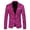 Hot Pink, variant on Men'S 3D Sequin Suit Jacket Printed Pocket Lapel Button Up Suit Jacket Suit Style One