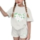 thumbnail image 1 of Vestido de manga corta para niños Día de San Patricio impreso de dos piezas Conjunto de cuello redondo con pantalones cortos, blusa de manga corta, 1 of 6