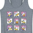 thumbnail image 3 of Mickey & Friends - Daisy Emotions Grid - Women's Racerback Tank Top, 3 of 5
