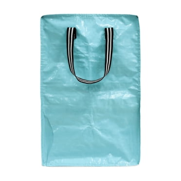 Mainstays Heavy Duty 19-Gallon Blue Storage Bag with Handles and Backpack Straps